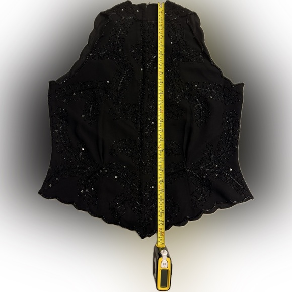JMD New York black sequin top. - Picture 2 of 5